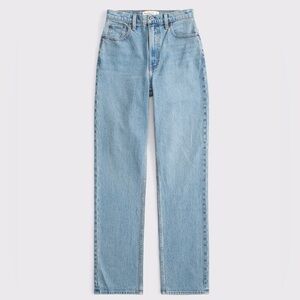 NWOT Abercrombie & Fitch The ‘90s Straight Ultra High Rise